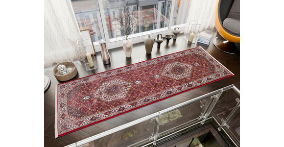 LÄUFER 80/200 cm Mithras Bidjar Rot - Rot, LIFESTYLE, Textil (80/200cm) - Novel