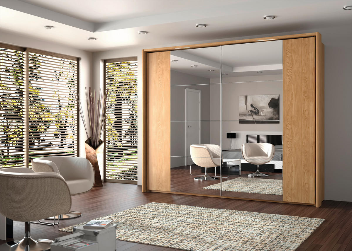SCHRANKSYSTEM in  - KONVENTIONELL, Glas/Holz - Novel