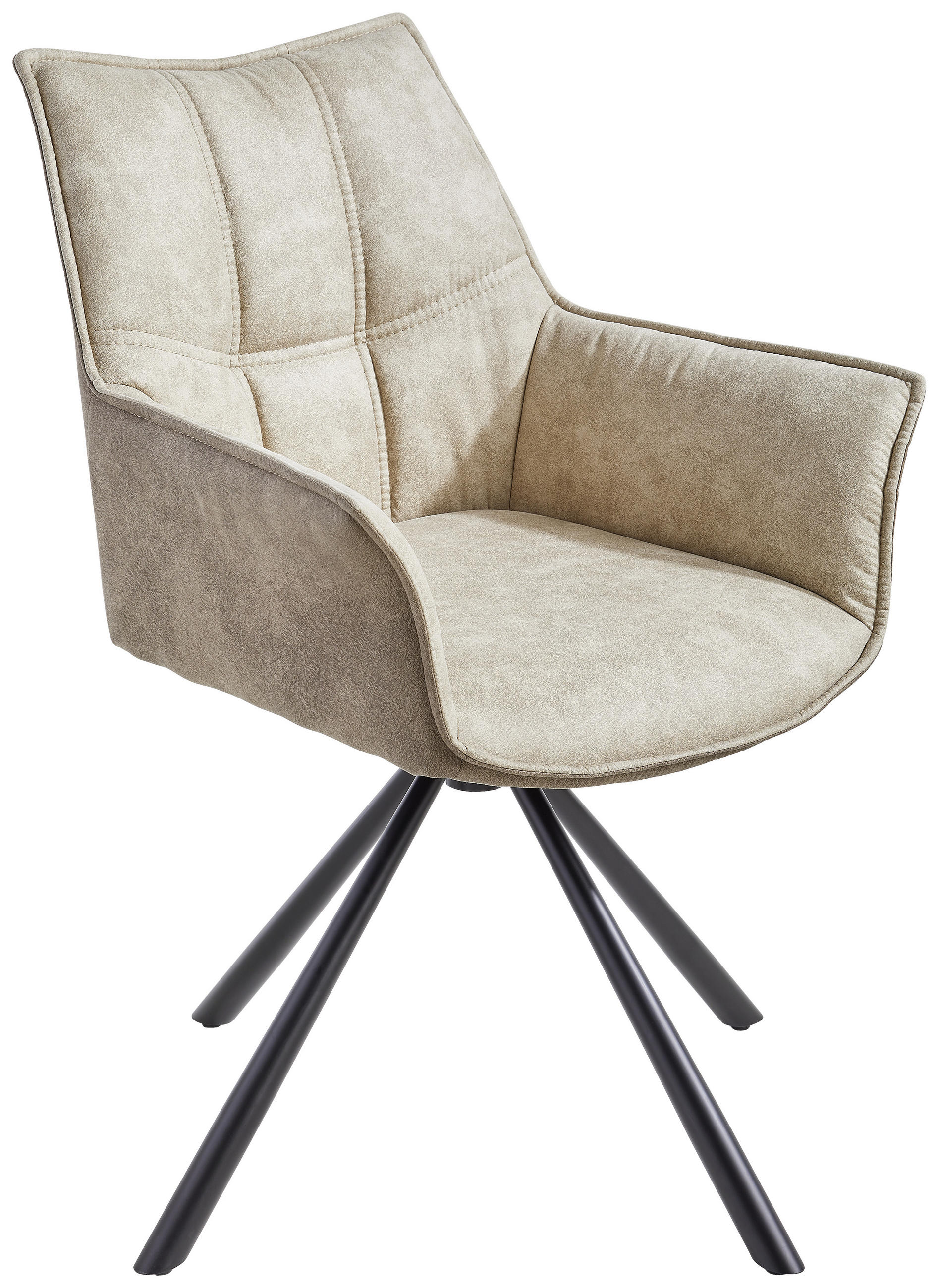 LIVETASTIC Armlehnstuhl (drehbar) in Braun kaufen 