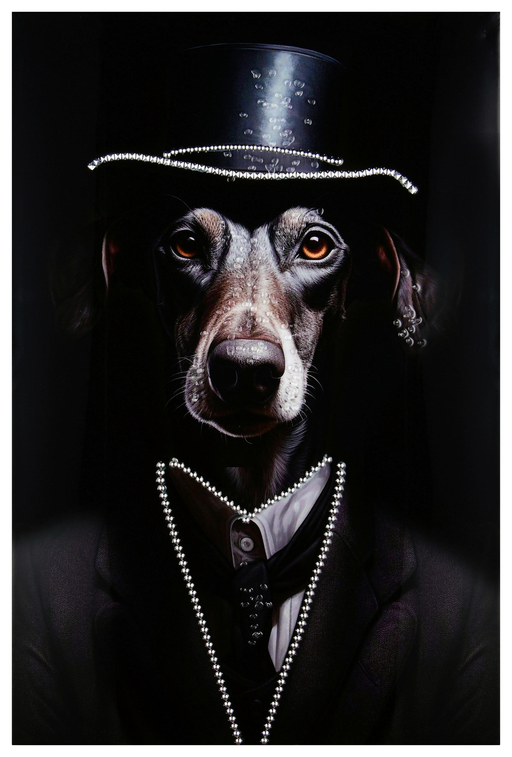 XXXLutz Bild Mehrfarbig, Schwarz 60x90 cm
