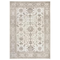FLACHWEBETEPPICH 130/190 cm LIVING-CLASSIC Beige, Perlmutt  - Beige/Perlmutt, Design, Kunststoff/Textil (130/190cm) - Lindorug