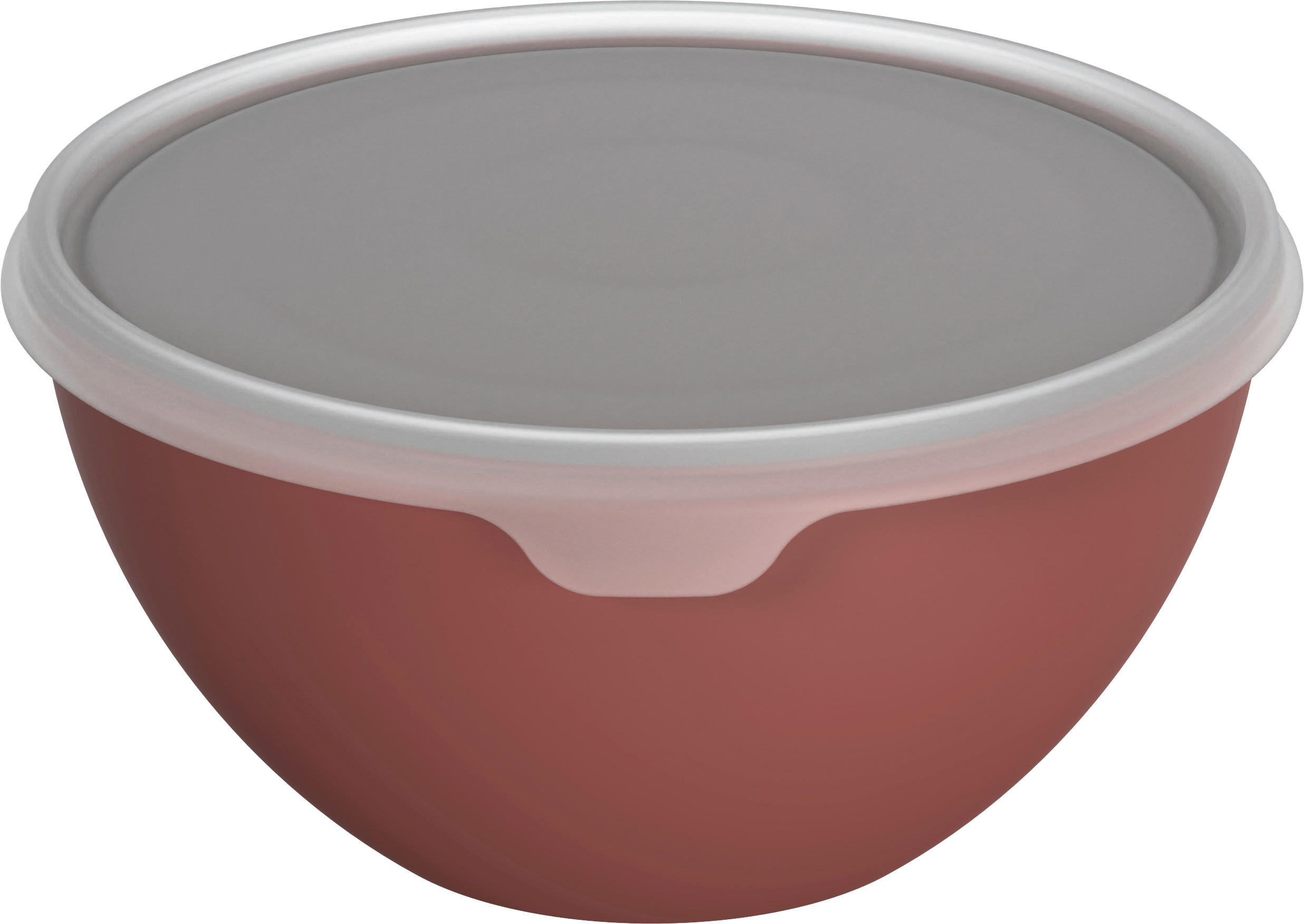 SCHÜSSEL CARUBA   - Rostfarben, KONVENTIONELL, Kunststoff (24/11,6cm) - Rotho