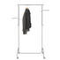 KLEIDERWAGEN Alufarben, Chromfarben, Schwarz - Chromfarben/Alufarben, Basics, Kunststoff/Metall (75/103-165/42cm) - Carryhome