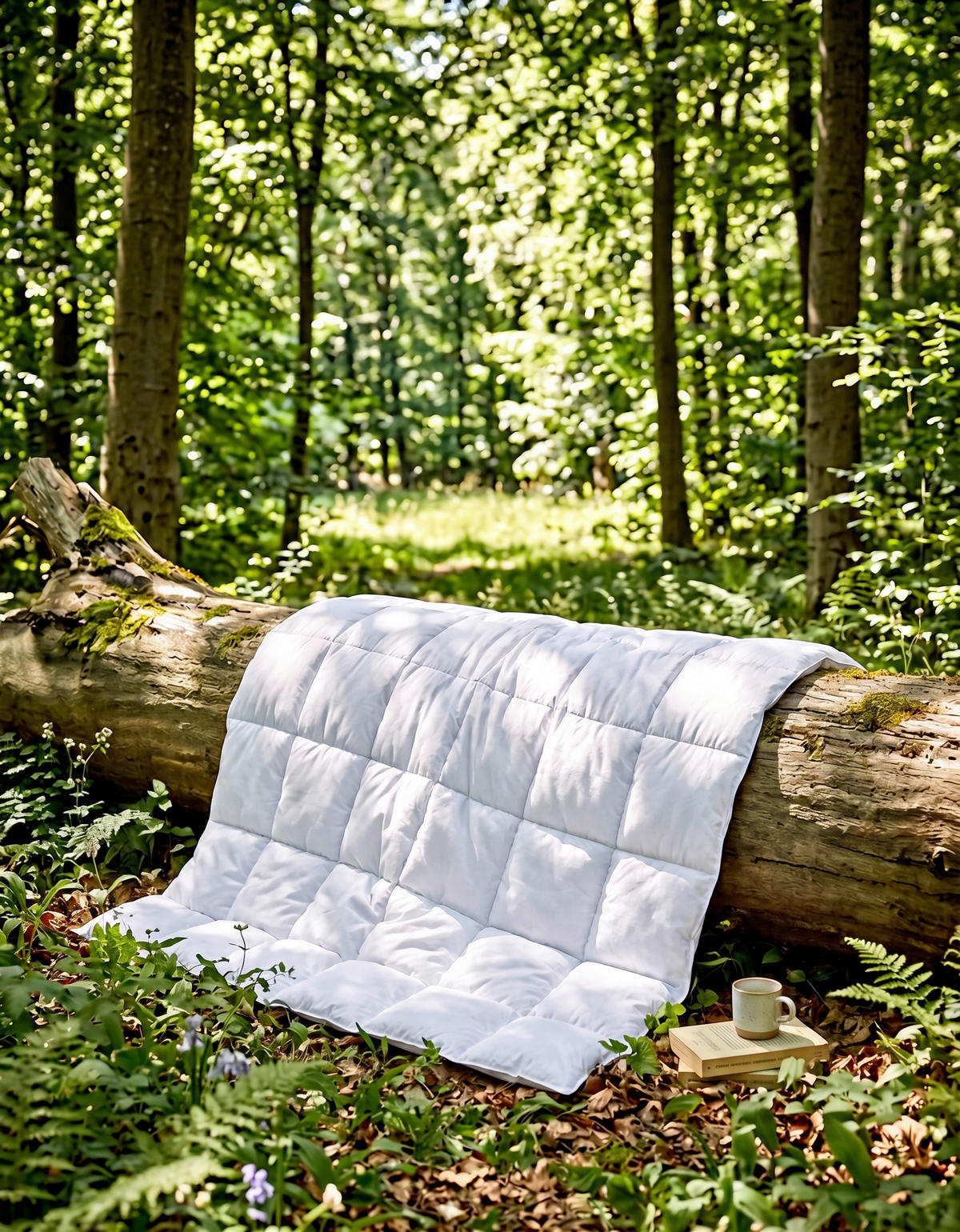 GANZJAHRESDECKE  140/200 cm 80.00 % Lyocell, 20.00 % Polyester  - Weiß, Basics, Textil (140/200cm) - Billerbeck