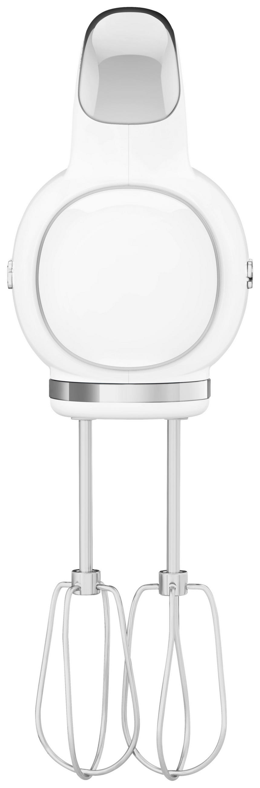 HANDMIXER 50'S STYLE  - Chromfarben/Weiß, Basics, Kunststoff/Metall (22/37,8/22,1cm) - SMEG
