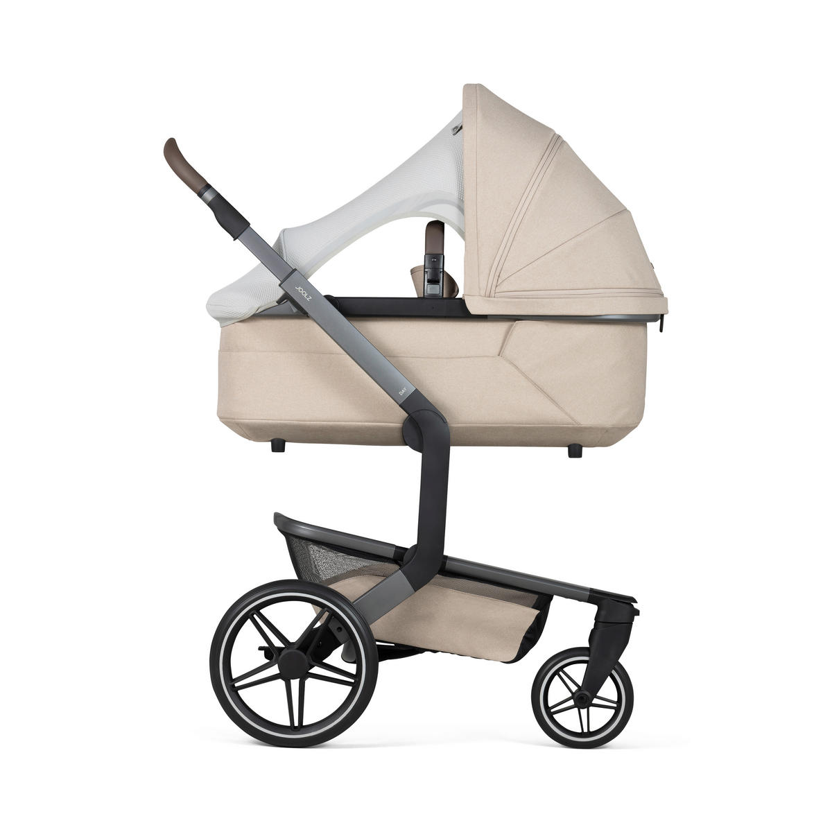 KINDERWAGENAUSSTATTUNG Day5 Comfort Cover  - Grau, Basics, Textil - Joolz