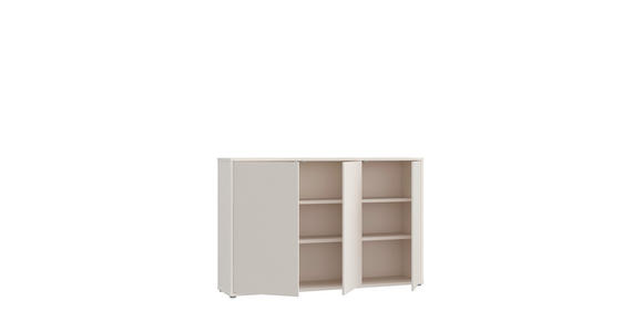 SIDEBOARD  154,2/99,1/34,9 cm  - Sandfarben/Grau, MODERN, Holzwerkstoff/Kunststoff (154,2/99,1/34,9cm) - Carryhome