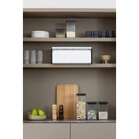 CHLEBNÍK - bílá, Basics, kov (46,5/18,7/25cm) - Brabantia