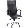 DREHSTUHL Lederlook Schwarz  - Schwarz, MODERN, Leder/Kunststoff (60/125/50cm) - MID.YOU