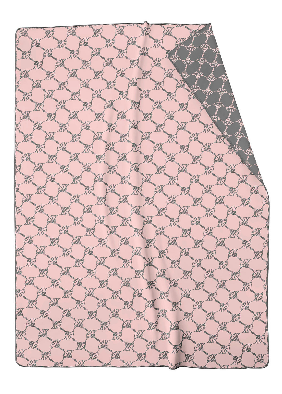 DEKA 150/200 cm   - svijetlo ružičasta/siva, Basics, tekstil (150/200cm) - Joop!