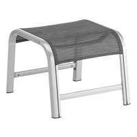 GARTENHOCKER  - Silberfarben/Graphitfarben, Basics, Textil/Metall (49/40/56cm) - Kettler