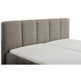 POLSTERBETT 180/200 cm  in Anthrazit  - Anthrazit/Schwarz, Design, Holz/Textil (180/200cm) - Xora