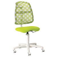 JUGENDDREHSTUHL - Weiss/Limette, Trend, Kunststoff/Textil (46/92-100/27-30,5cm) - Paidi