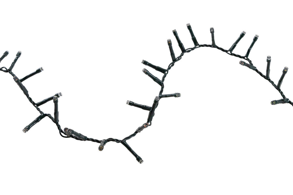 LICHTERKETTE 750 cm  - Grün, KONVENTIONELL, Kunststoff (750cm) - X-Mas