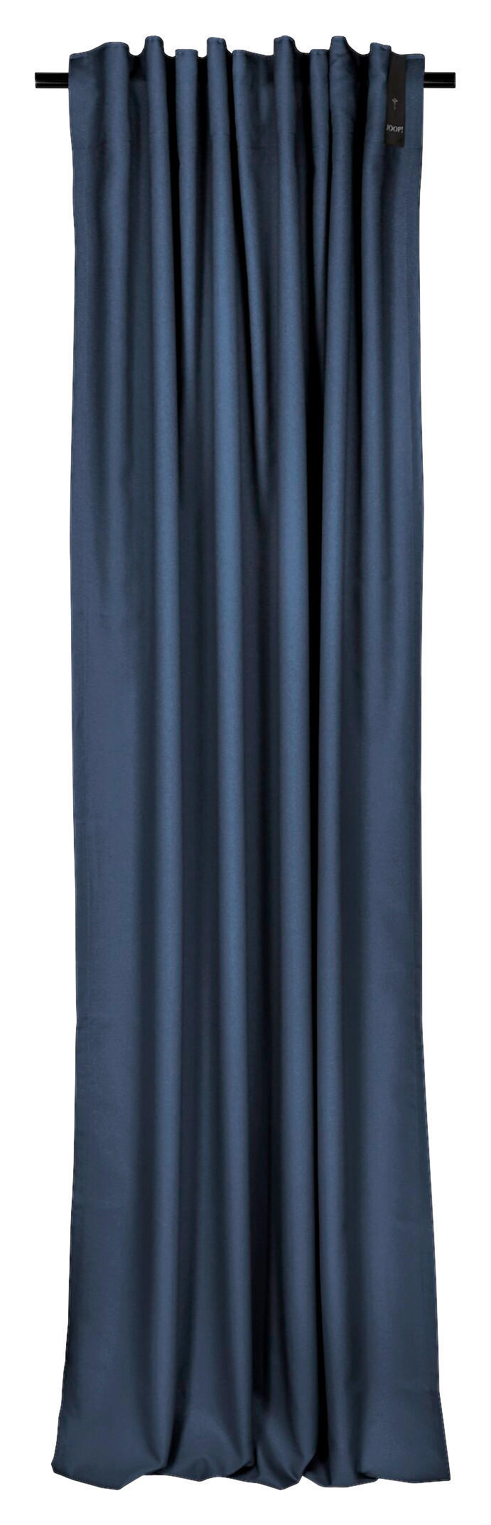 FERTIGVORHANG  blickdicht   130/250 cm  - Blau/Dunkelblau, Basics, Textil (130/250cm) - Joop!