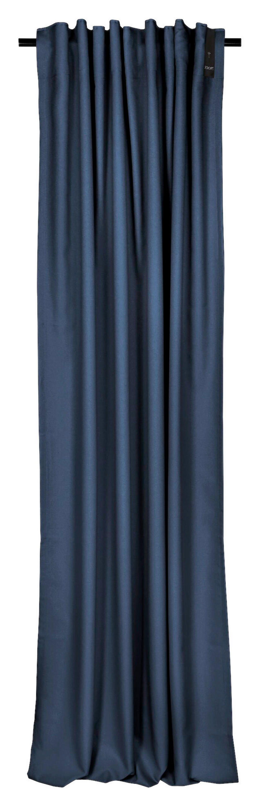 FERTIGVORHANG  blickdicht   130/250 cm  - Blau/Dunkelblau, Basics, Textil (130/250cm) - Joop!