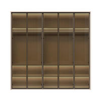 ORMAR SA KLASIČNIM VRATIMA  232/226/60 cm  - Dizajnerski, staklo/metal (232/226/60cm)