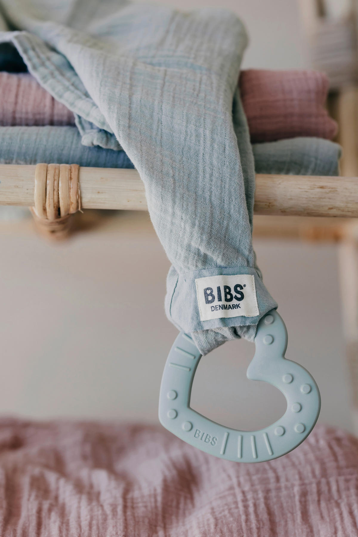 BEISSRING 0 Monat(e)  - Hellblau, Basics, Kunststoff (13/16,4/3cm)