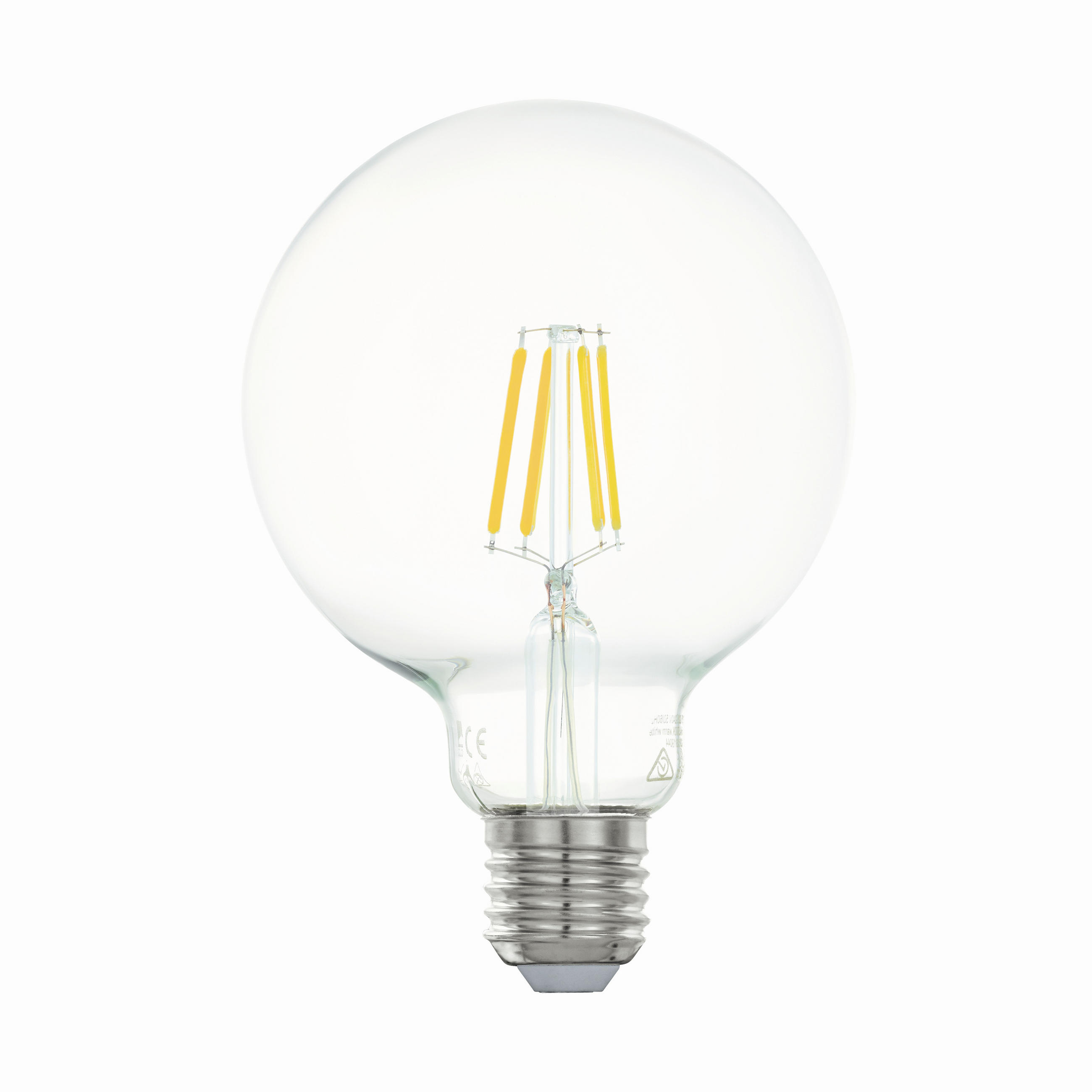 BEC LED - străveziu, Basics, sticlă (13,7cm) - Homeware