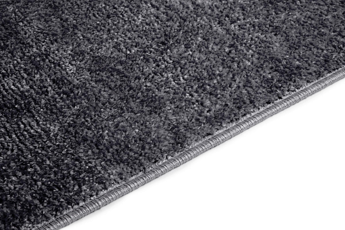 WEBTEPPICH 160/230 cm Stevie Anthrazit rechteckig  - Anthrazit, Basics, Kunststoff (160/230cm) - Astra