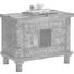 TRUHE - Braun/Weiß, Trend, Holz (65/50/40cm) - Ambia Home TRUHE - Braun/Weiß, Trend, Holz (65/50/40cm) - Ambia Home