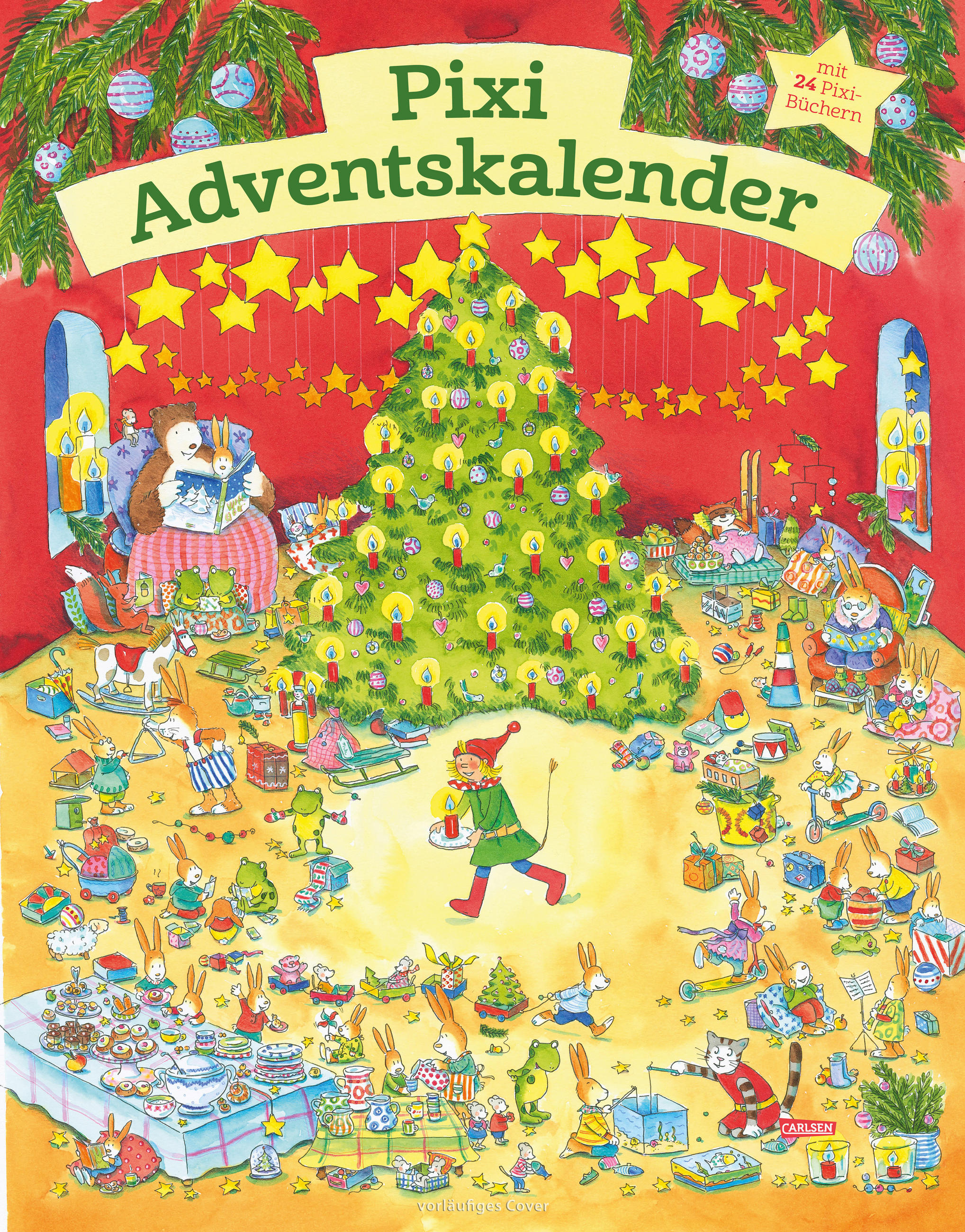 ADVENTSKALENDER Pixi Adventskalender  - Multicolor, Basics, Papier (43.6/56.7/2.4cm)