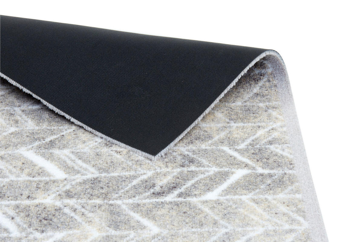 FUßMATTE  50/70 cm  Grau, Beige  - Beige/Grau, Design, Textil (50/70cm) - Esposa