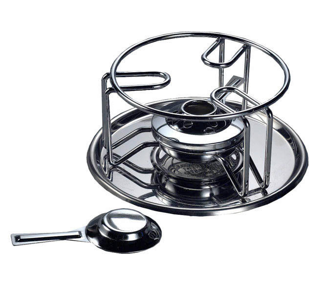 RECHAUD Heidi Cheese Line: Modern inox  - Edelstahlfarben, Basics, Metall (19cm) - Heidi Cheese Line