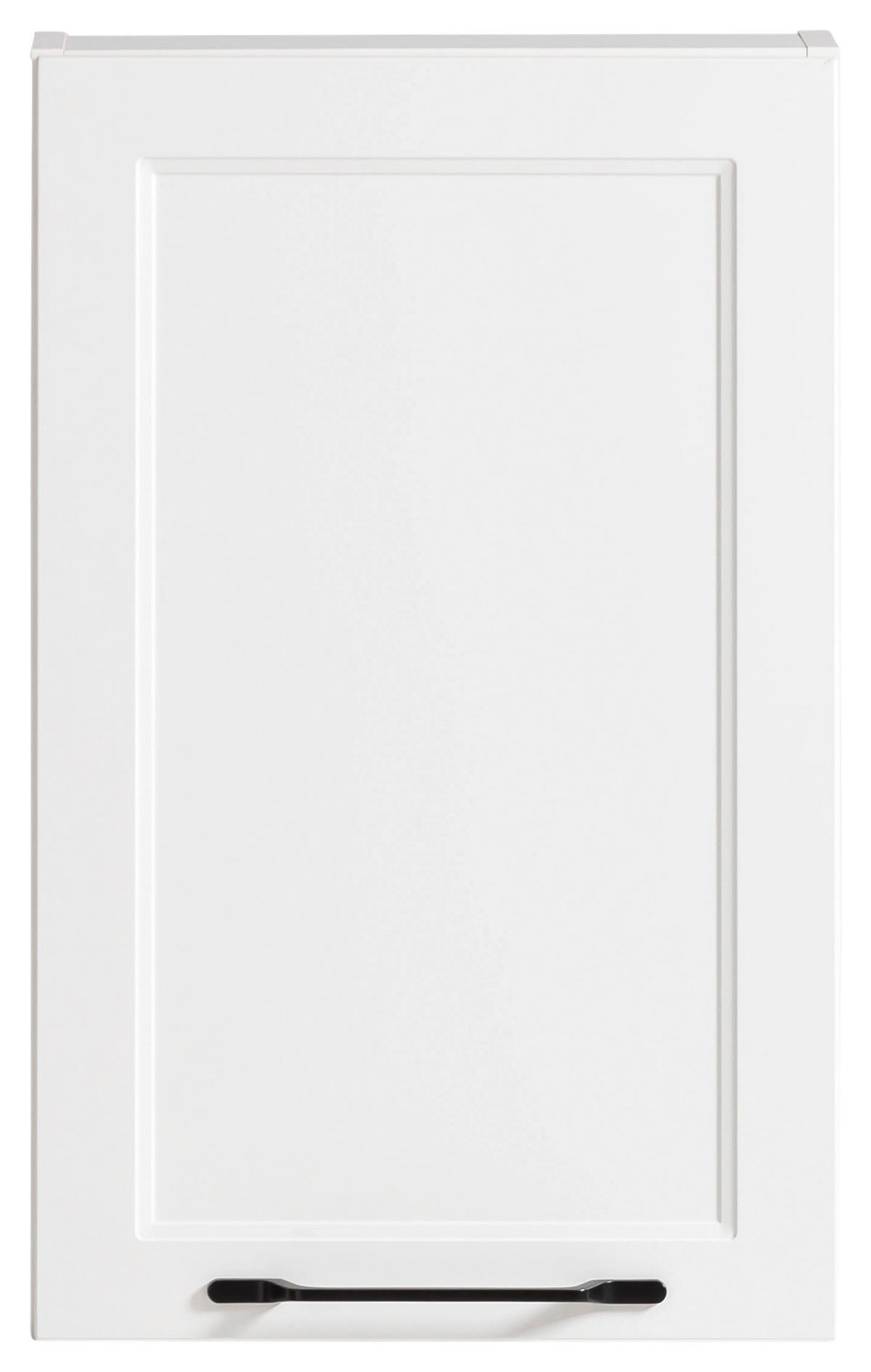 HÄNGESCHRANK 40/64/20 cm  - Schwarz/Weiß, ROMANTIK / LANDHAUS, Holzwerkstoff/Metall (40/64/20cm) - Xora