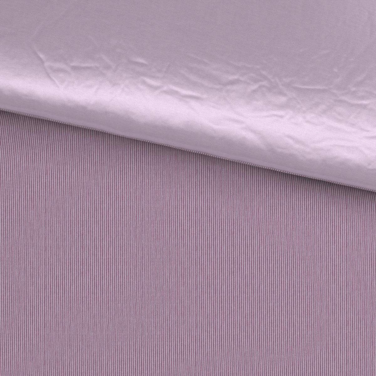WENDEBETTWÄSCHE Satin 200/200 cm  - Mauve, Textil (200/200cm) - Bio:Vio