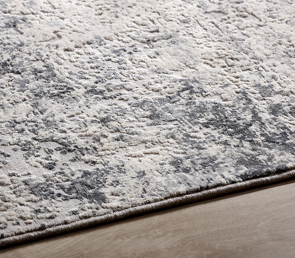 WEBTEPPICH 133/195 cm Palau Grau, Weiß  - Weiß/Grau, Design, Textil (133/195cm)