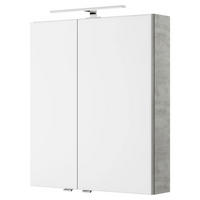 SPIEGELSCHRANK 60/70,3/14,5 cm  - Chromfarben/Grau, KONVENTIONELL, Glas/Holzwerkstoff (60/70,3/14,5cm) - Pelipal
