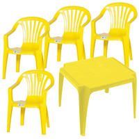 KINDER-GARTENSET Kunststoff  - Gelb, MODERN, Kunststoff (37/61/38cm) - Gardenson