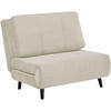 SCHLAFSESSEL Cord Beige    - Beige/Schwarz, Design, Holz/Textil (100/82/91cm) - Ti'me