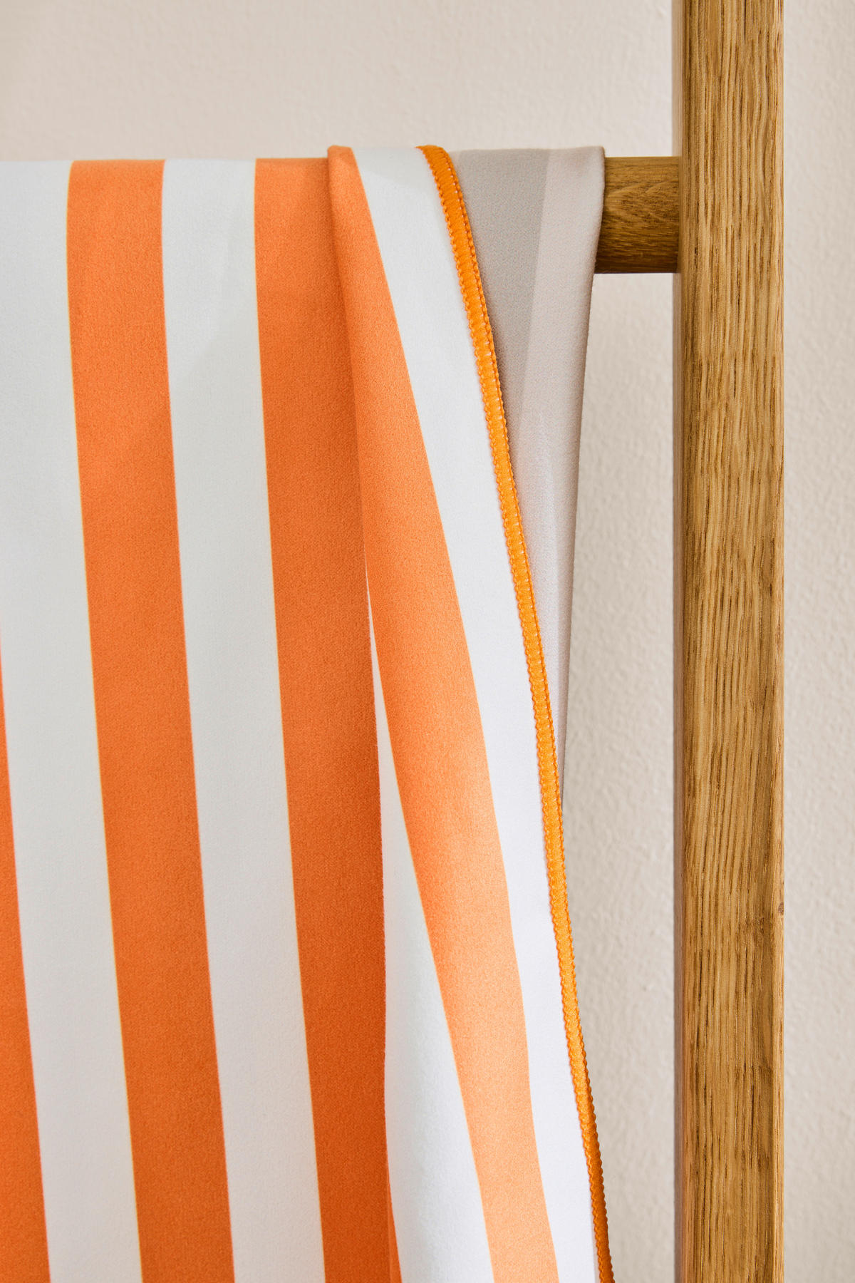 SPORTHANDTUCH SPORTS Grau, Naturfarben, Orange  - Naturfarben/Orange, Basics, Textil (90/180cm) - S. Oliver
