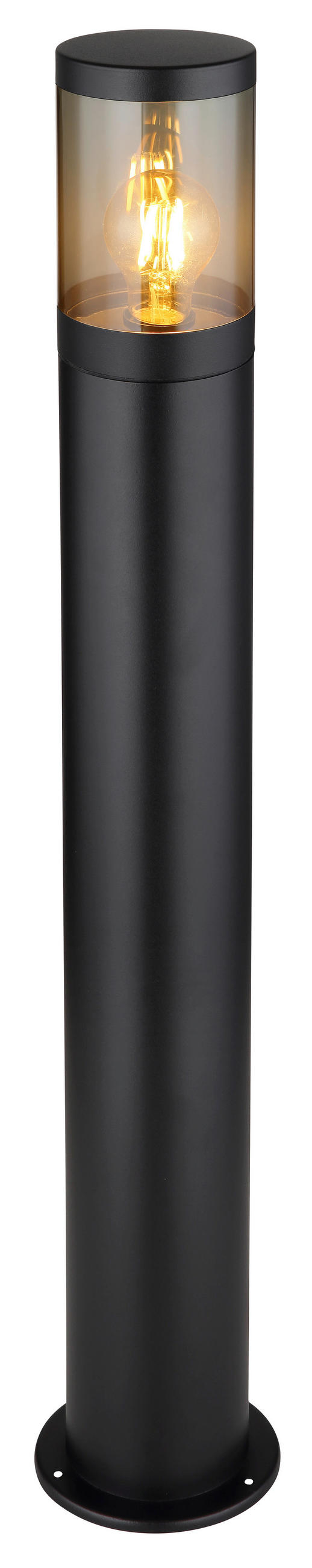 KÜLTÉRI LÁMPA - fekete, Basics, műanyag/fém (14/80cm) - Globo