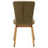 STUHL in Holz, Textil Eichefarben, Olivgrün - Eichefarben/Olivgrün, KONVENTIONELL, Holz/Textil (46/91/66cm) - Dieter Knoll STUHL in Holz, Textil Eichefarben, Olivgrün - Eichefarben/Olivgrün, KONVENTIONELL, Holz/Textil (46/91/66cm) - Dieter Knoll