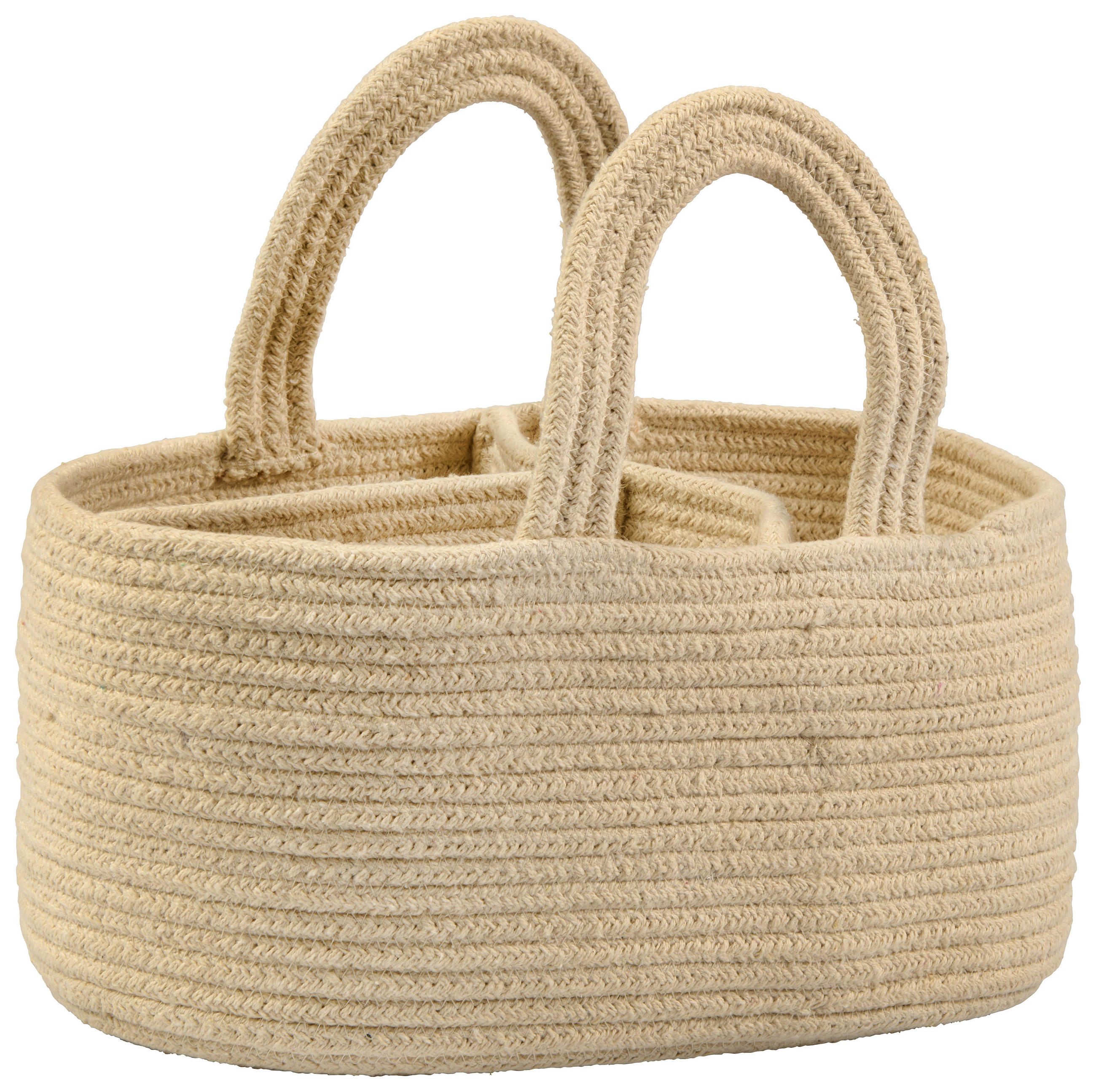 AUFBEWAHRUNGSKÖRBCHEN    35/25/16 cm  - Naturfarben, Basics, Textil (35/25/16cm) - Patinio