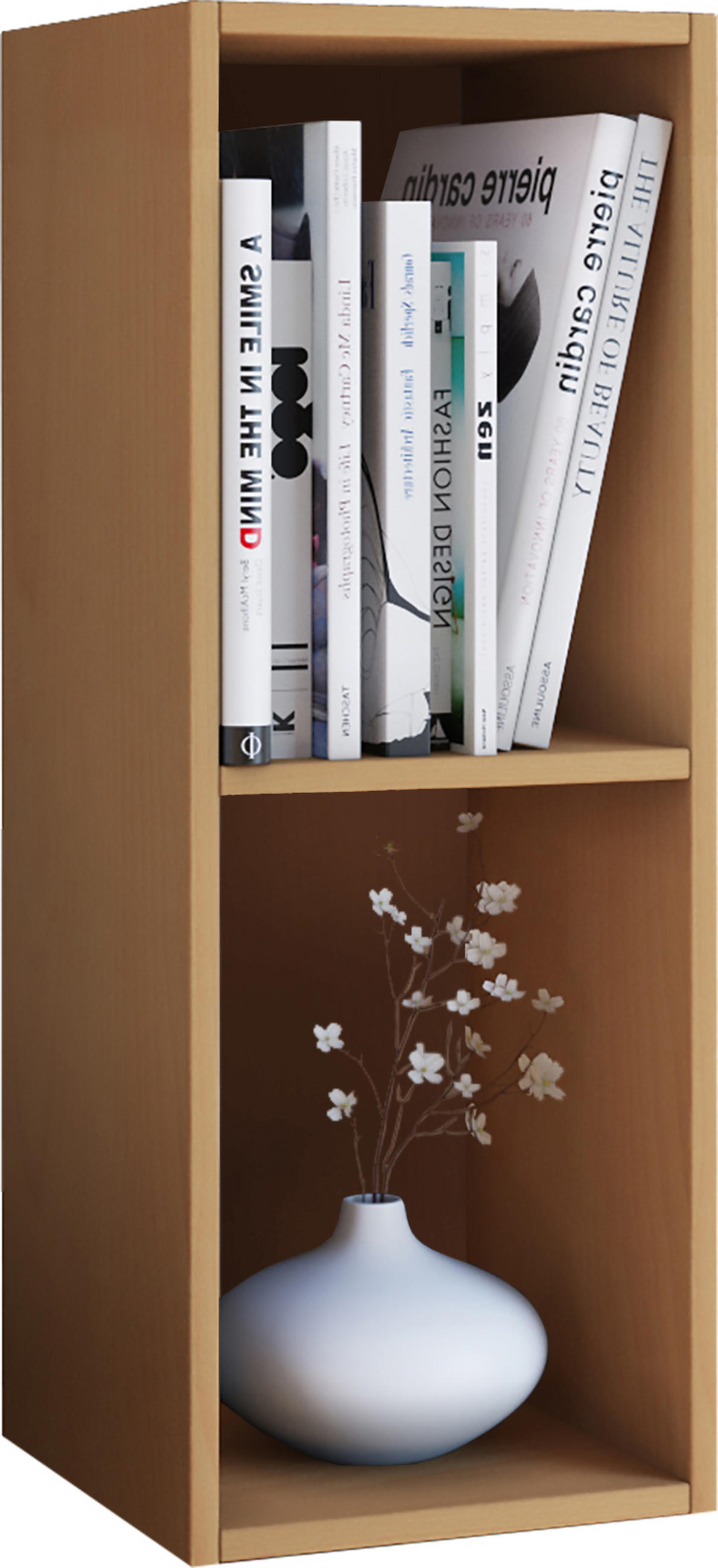 AKTENREGAL 34/72/30 cm  - Buchefarben, Basics, Holzwerkstoff (34/72/30cm) - MID.YOU