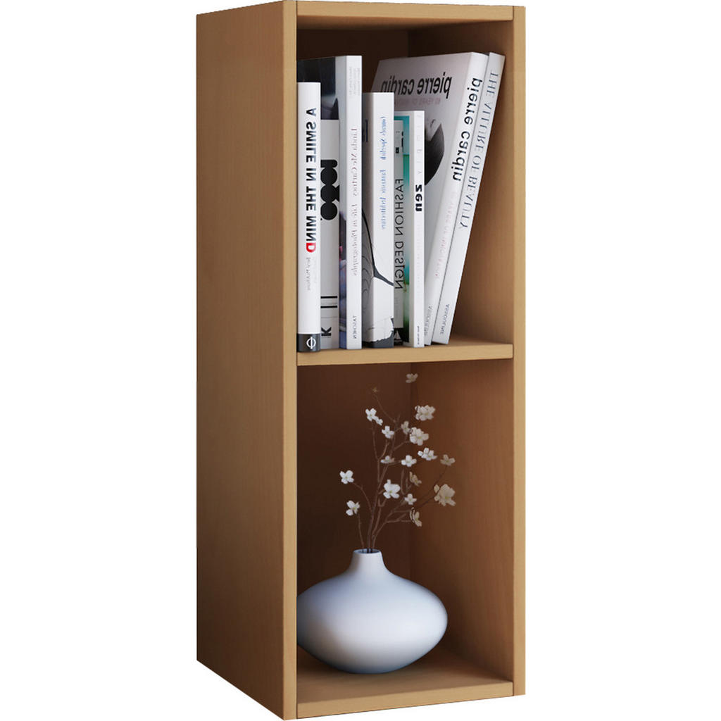 Dvd-regal Mit 2 Fächern Mendas B: 34 Cm Buche Dekor