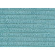 WOHNLANDSCHAFT Hellblau Cord  - Schwarz/Hellblau, Design, Textil/Metall (207/296cm) - Dieter Knoll