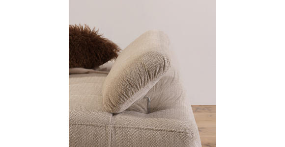 ECKSOFA  in Webstoff Naturfarben  - Schwarz/Naturfarben, KONVENTIONELL, Kunststoff/Textil (162/282cm) - Carryhome