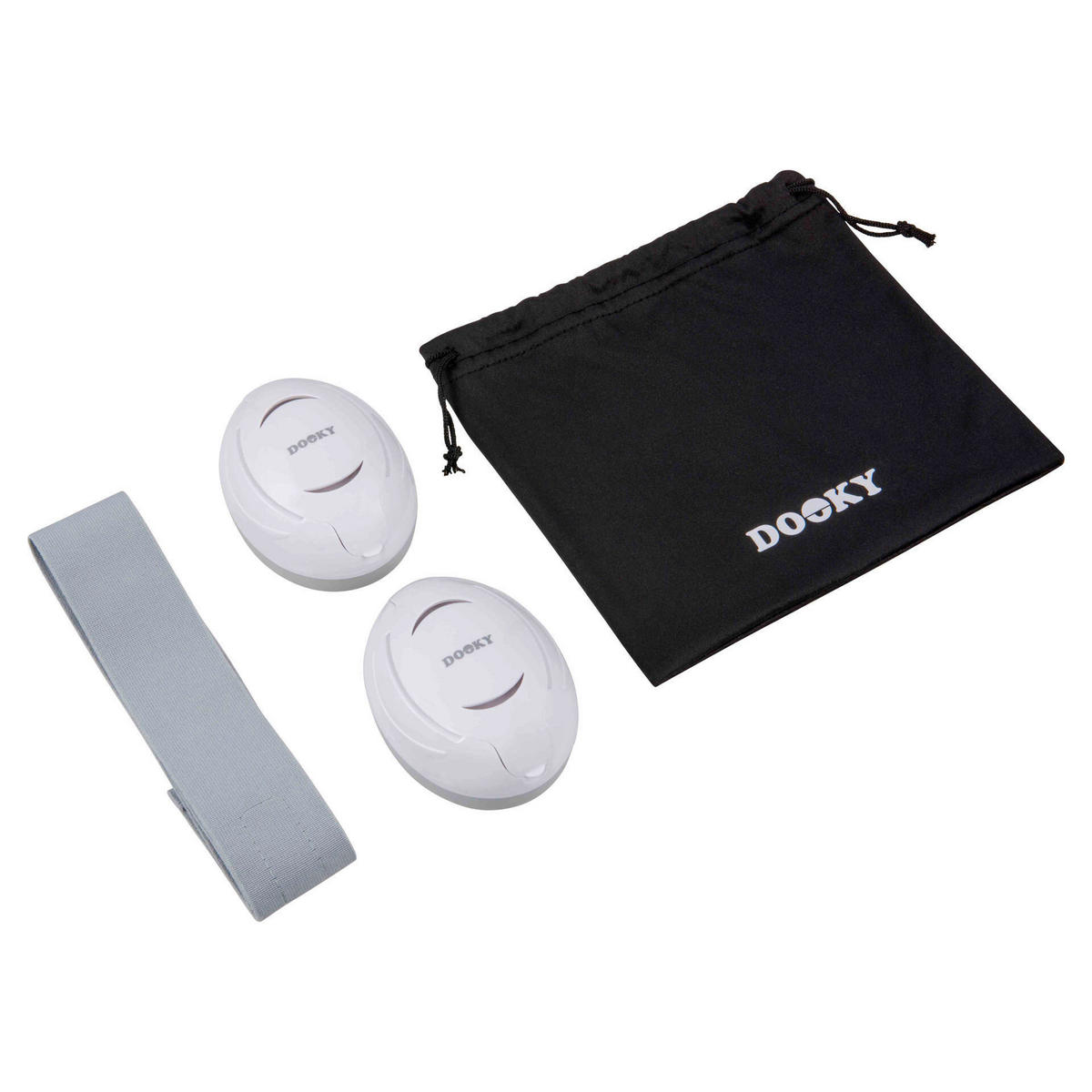 SLUŠALKE - bela, Basics (7/10/8cm)