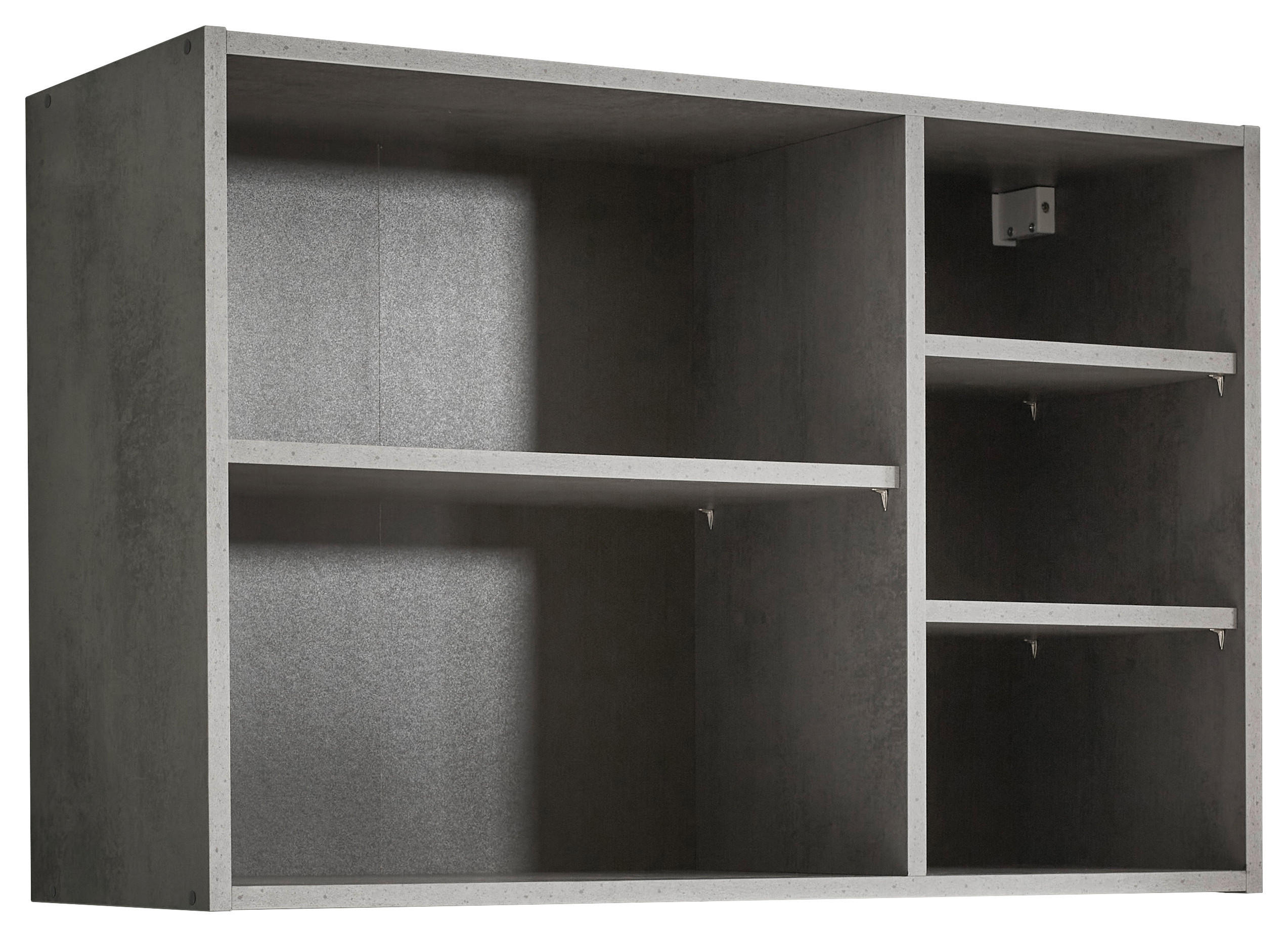 KÜCHENOBERSCHRANK 90/60/33 cm  in Anthrazit  - Anthrazit, Design, Holzwerkstoff (90/60/33cm) - MID.YOU