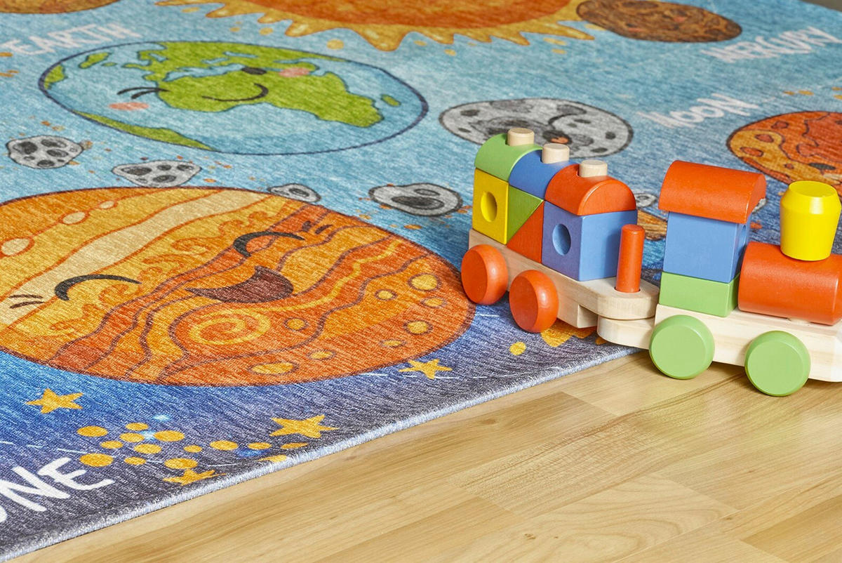 FLACHWEBETEPPICH 80/120 cm Multicolor rechteckig  - Multicolor, Basics, Kunststoff/Textil (80/120cm) - Kayoom