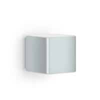 AUSSENWANDLEUCHTE Cube 11/11/13,4 cm  - Silberfarben, Trend, Kunststoff (11/11/13,4cm) - Steinel