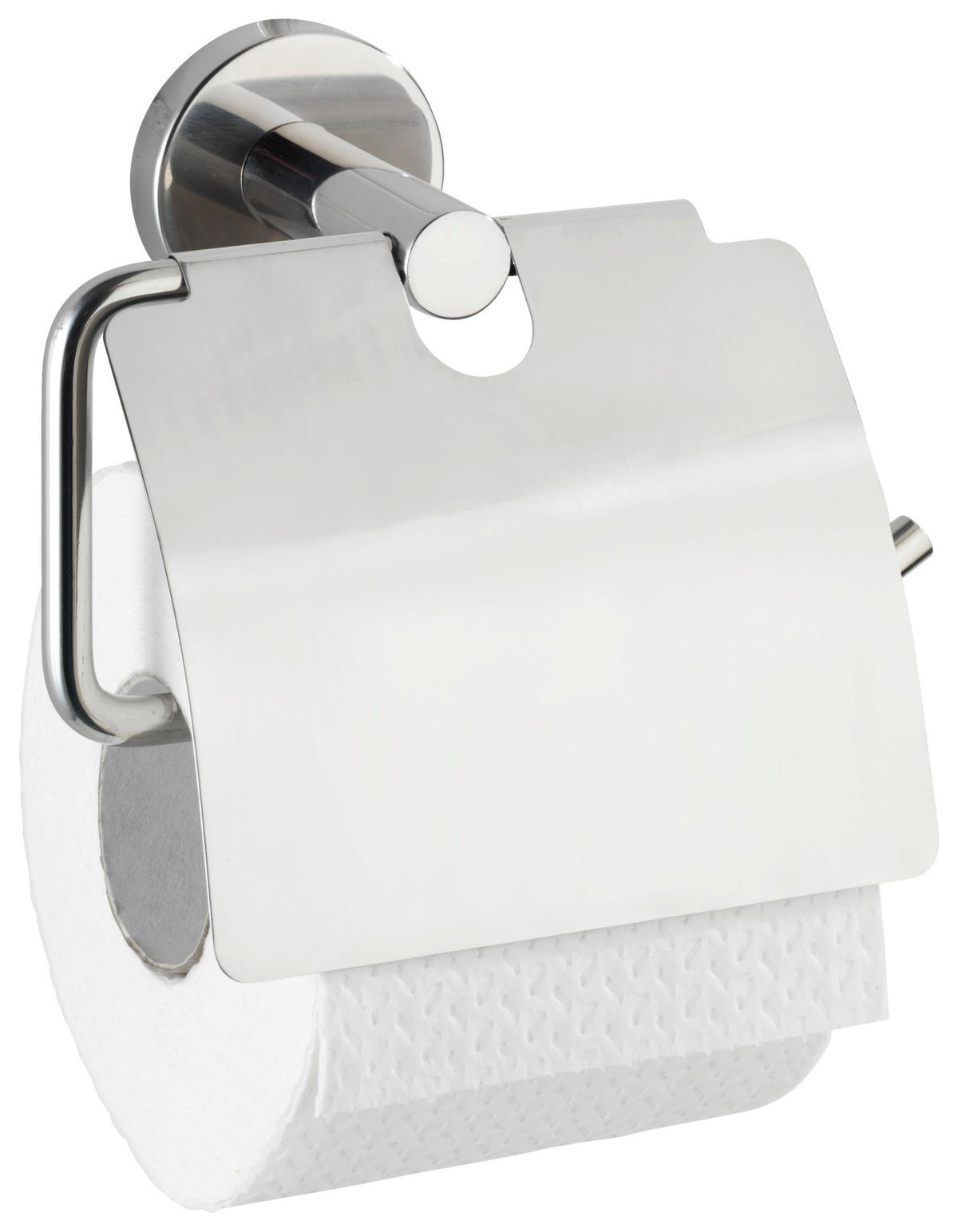 TOILETTENPAPIERHALTER - Chromfarben, Basics, Metall (18,5/8,0/21,5cm) - Wenko