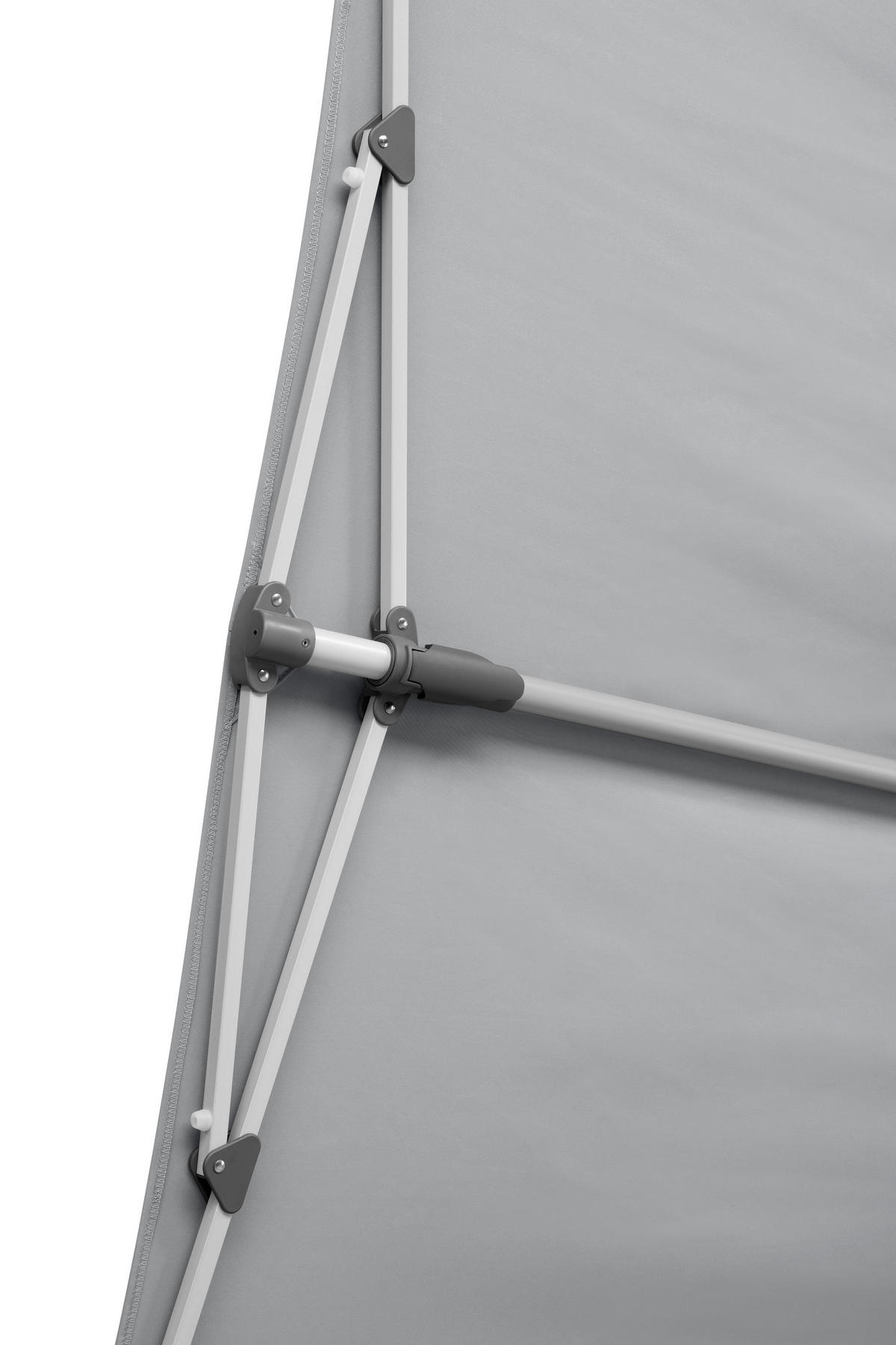 AMPELSCHIRM   - Anthrazit/Hellgrau, Basics, Textil/Metall (190/188/140cm) - Schneider