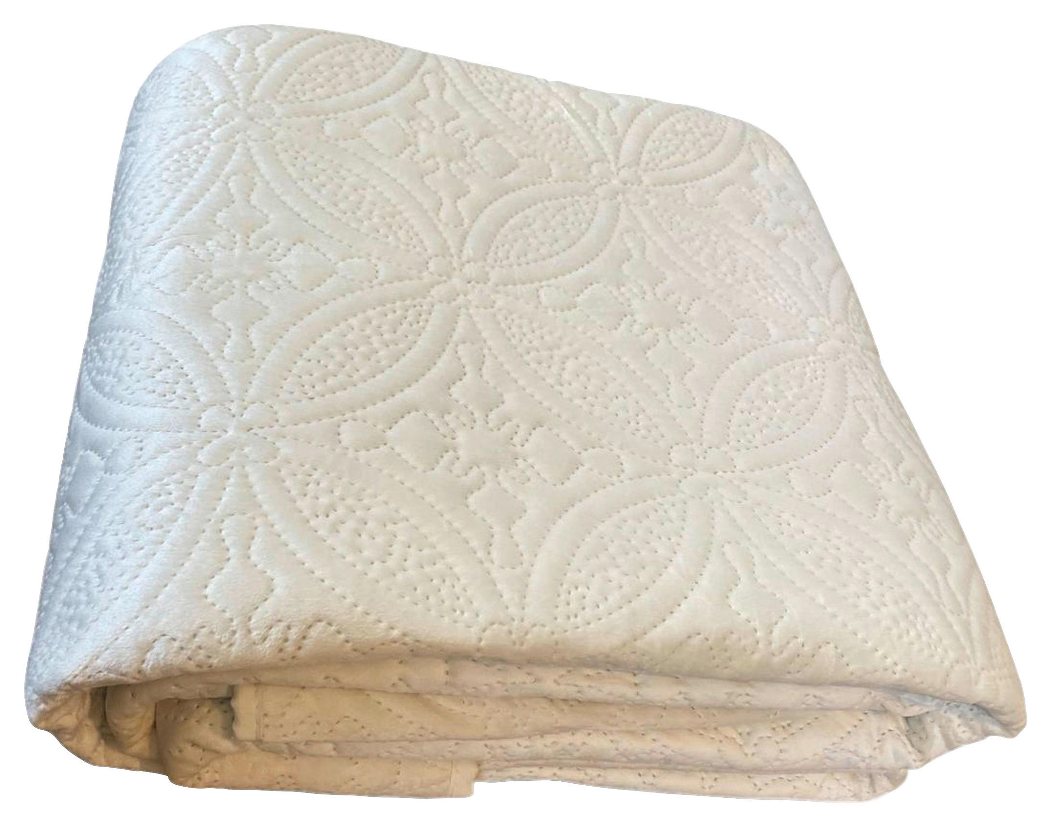 TAGESDECKE 170/220 cm  - Weiß, Basics, Textil (170/220cm) - Novel