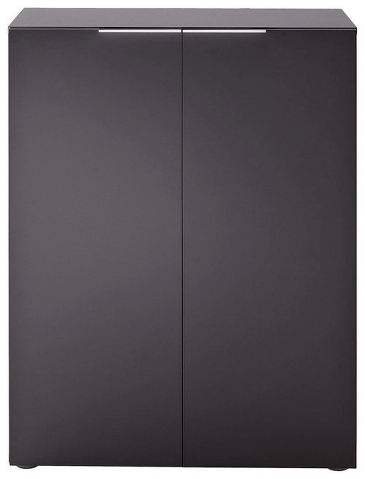 SCHUHSCHRANK  in 80/101/39 cm  - Edelstahlfarben/Anthrazit, Design, Holzwerkstoff/Kunststoff (80/101/39cm) - Carryhome